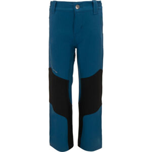 ALPINE PRO GOPALO Chlapecké softshellové kalhoty, modrá, velikost 152-158