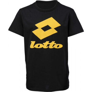 Lotto DREAMS III TEE Chlapecké tričko, černá, velikost